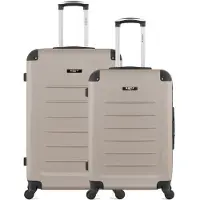 BlueStar - Lot de 2 Valise grand format et valise weekend OPERA
