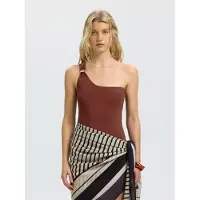 Selected Maillot de bain rouge rouille
