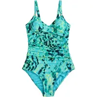 Next Maillot de bain modelant turquoise / pétrole / émeraude / vert clair