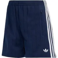 Adidas Originals Pinstripe Firebird Shorts Bleu XS Femme