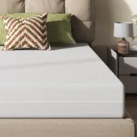 Youjia Matelas 160x200, hauteur 20 cm, matelas en mousse à mémoire de forme ergonomique, tissu avec surface douce, fermeté moyenne