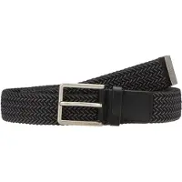 Calvin Klein Ceinture 'WARMTH' gris foncé / noir