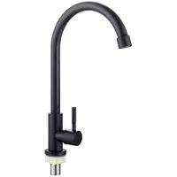 OEM Robinet de cuisine en acier inoxydable pivotant à 180 degrés