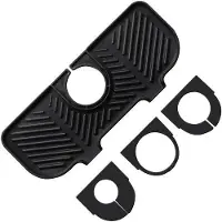 OEM Support anti-rayures en silicone pour robinet, robinet de sous-vanne, tapis de rangement pour brosses et savons