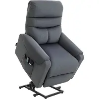 SUGIFT Fauteuil TV électrique avec aide au lever, fauteuil de massage avec chauffage et fonction d'inclinaison à 150°, fauteuil de relaxation pouvant supporter jusqu'à 150 kg, avec télécommande