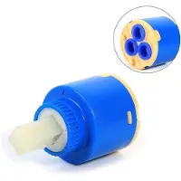 OEM 2 soupapes en céramique pour robinet, 35/40 mm, Blauw