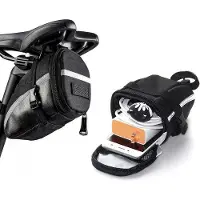 OEM Système de sacoches arrière étanches - Fixation sur cadre - Sacoche de vélo - Compacte - Universelle - VTT, vélo de course, vélo de sport - Avec fermeture éclair - Accessoires de vélo - Rangement