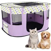 OEM Cage de transport pliable pour chiens - 1 pièce - Violet