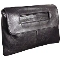 OEM Grand sac à main pour femme, noir, simili cuir