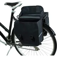 Markenlos Sacoche double pour vélo - Imperméable / NOMBREUX COMPARTIMENTS - Magasin de vélo