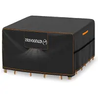OEM Abri de jardin imperméable - Tissu Oxford - Résistant aux intempéries - Noir - Pinces de fixation résistantes au vent