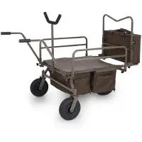 Avid Carp Transit Tri-terrain Carpfishing Barrow Vert