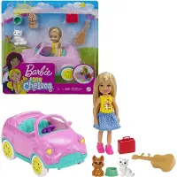 Barbie Chelsea Holiday Auto Poupée et accessoires