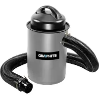 Graphite aspirateur de poussières 1100W 50 L, réservoir de 50 L, longueur du tuyau d'aspiration 2m, puissance d'aspiration 2,5KPa (LxHxB) 400x660 x4000 mm, poids 9 kg