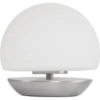 Steinhauer - lampe de table - Ancilla - acier - verre métal - Ø 17cm - G9 - 7932ST