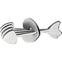Huzzle conundrum Cast Arrows niveau 3 gris acier