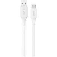 Dudao Câble L2SM USB-A vers micro-USB 6A USB 2.0 1,2 m blanc