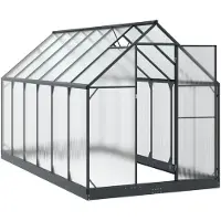 vidaXL , serre de jardin, 183,5 x 363,5 x 207 cm