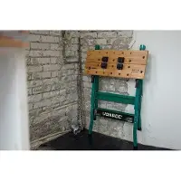 Famanu Table d'outillage - Établi polyvalent avec un grand plan de travail