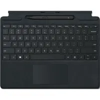 Microsoft Signature with Slim Pen 2 Noir Cover port QWERTZ Allemand