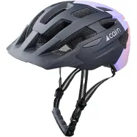 Cairn Prism XTR II J, casque de vélo, junior, noir