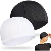 OEM Breitkopf - Lot de 2 casques de vélo pour homme, blancs, respirants