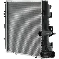 Hella Radiateur de refroidissement moteur, ailettes soudées, 340 x 365 mm, , pour PORSCHE 911, entre autres