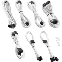 Cablemod C-Series PRO ModMesh 12VHPWR Cable Kit pour Corsair RM ; RMi ; RMx (Black Label) - blanc