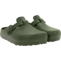 Birkenstock Mule 'Boston' kaki