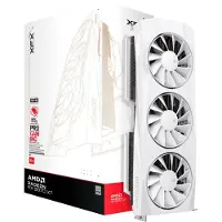 XFX Rx 9070 Xt Quicksilver X3 16gb Gddr6 Graphic Card Argenté