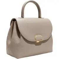 LANCASTER PARIS Sacs à main 'Lancaster Sac à main A rabat avec fermoir M Milano Pia Mastic' gris