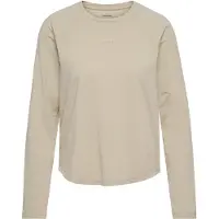 Hummel Vanja Tech Long Sleeve T-shirt Beige L Femme