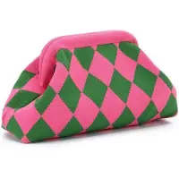 OEM Sac de plage en forme de boulette, sac à main tissé au crochet avec bandoulière pour femme