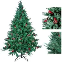 Markenlos Sapin de Noël artificiel - 1,5 m de haut, 1,5 m de large, sapin de Noël, sapin artificiel