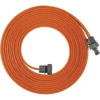 OEM Eperon pour parterres de fleurs étroits - pulvérisation respectueuse des plantes Raccords GARDENA - réglage individuel 75 mètres - orange (995-20)