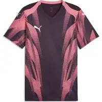 Puma Hommes, T-shirt de sport, teamFINAL Graphic+ Jersey (3XL), Blanc, Violet, 3XL