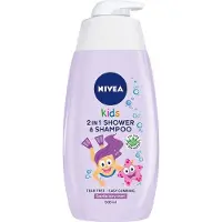 Nivea Enfants gel lavant corporel 2 en 1, parfum oursons gélifiés, 500ml