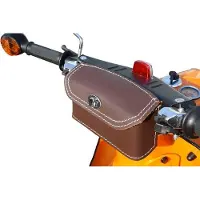 OEM Sac à vélo rembourré marron pour vélos équipés de roues de 28 pouces