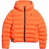 Superdry Femme Veste Matelassée Code All Seasons Corail Taille: 40