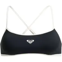 Roxy The Retro Essentials Bralette Bikini Top Noir L Femme