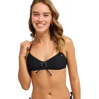Roxy Island Bralette Bikini Top Noir M Femme