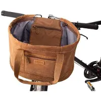 OEM Sac de pique-nique pour poussette Bike, en cuir Braun