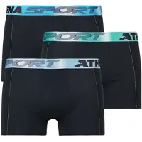 Athena Boxers ODOR CONTROL Pack de 3 hommes - Noir - EU S