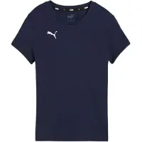 Puma T-shirt fonctionnel 'Team Goal' bleu marine / blanc