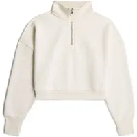 G-Star Cropped Loose Half Zip Sweatshirt Beige 2XL Femme