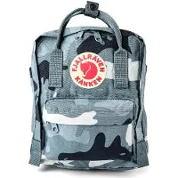 Fjall Raven Sac à dos 'Kånken Graphics' bleu / noir / blanc