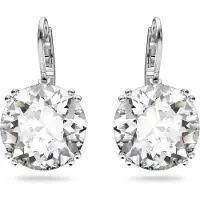 Swarovski Boucles d'oreilles 'Millenia' argent / transparent