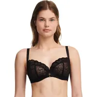 Chantelle Soutien-gorge 'FLEURS' noir