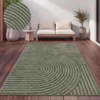 Paco Home Tapis d'extérieur résistant aux intempéries Balcon Salon Scandinave Boho Uni Dimensions 160 x 220 cm