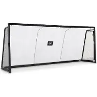Exit Forza Acier But de Football 500x200cm – But de Football – pour Enfants – Jardin – Noir